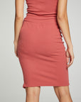 Button Down Pencil Skirt WOMENS chaserbrand