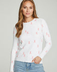 "All Over Pink Ribbon" Breast Cancer Awareness Charity Tee WOMENS chaserbrand