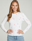"All Over Pink Ribbon" Breast Cancer Awareness Charity Tee WOMENS chaserbrand