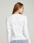 "All Over Pink Ribbon" Breast Cancer Awareness Charity Tee WOMENS chaserbrand