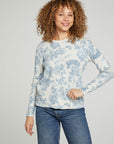 Long Sleeve Crew Neck Tee WOMENS chaserbrand