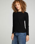 Long Sleeve Crew Neck Tee WOMENS chaserbrand