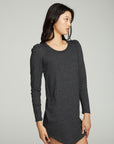 Puff Sleeve Shirttail Hi Lo Dress WOMENS chaserbrand