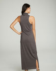 Turtle Neck Tank Maxi Dress With Side Slits WOMENS chaserbrand
