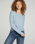 Long Sleeve Cropped Tee WOMENS chaserbrand
