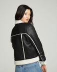Shearling Trucker Jacket WOMENS chaserbrand