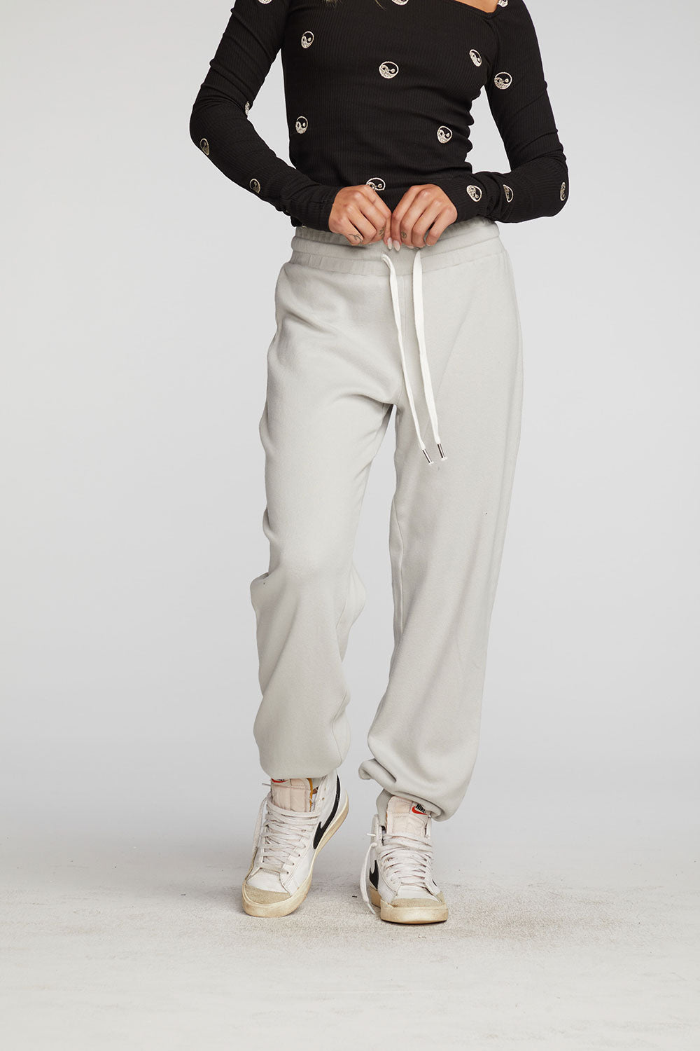 Cotton fleece joggers womens hotsell