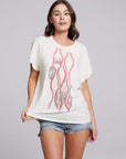 Vintage Wallpaper Crew Neck Tee WOMENS chaserbrand