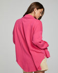 Malone Button Down - Fuchsia WOMENS chaserbrand