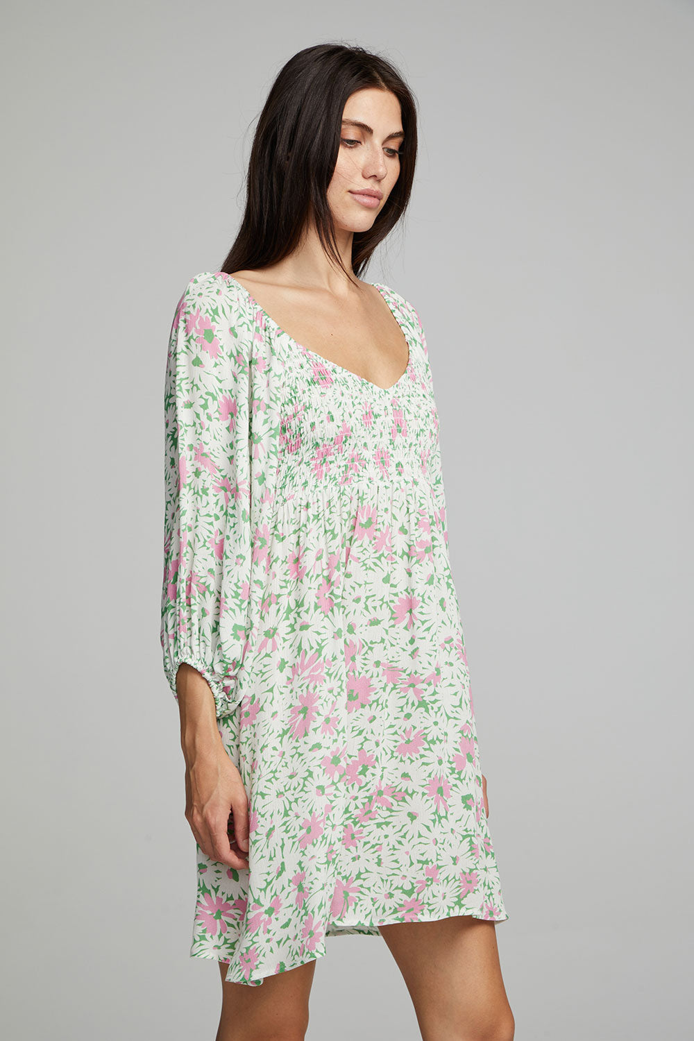 Dolce Mini Dress - Daisy Floral Print WOMENS chaserbrand