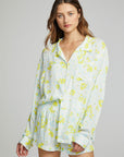 Saville Button Down - Baby Blue Daisy Floral WOMENS chaserbrand