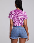 Love Sun Crop Crew Neck Tee WOMENS chaserbrand