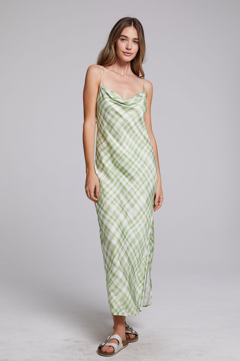 Quisisana Pistachio Maxi Dress WOMENS chaserbrand