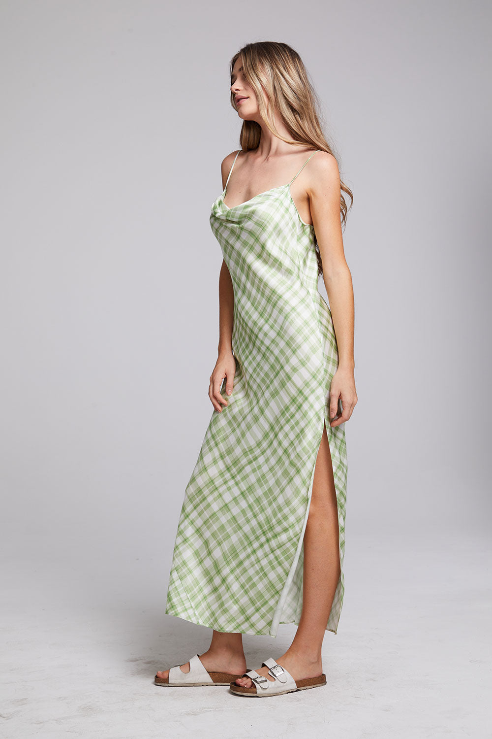 Quisisana Pistachio Maxi Dress WOMENS chaserbrand