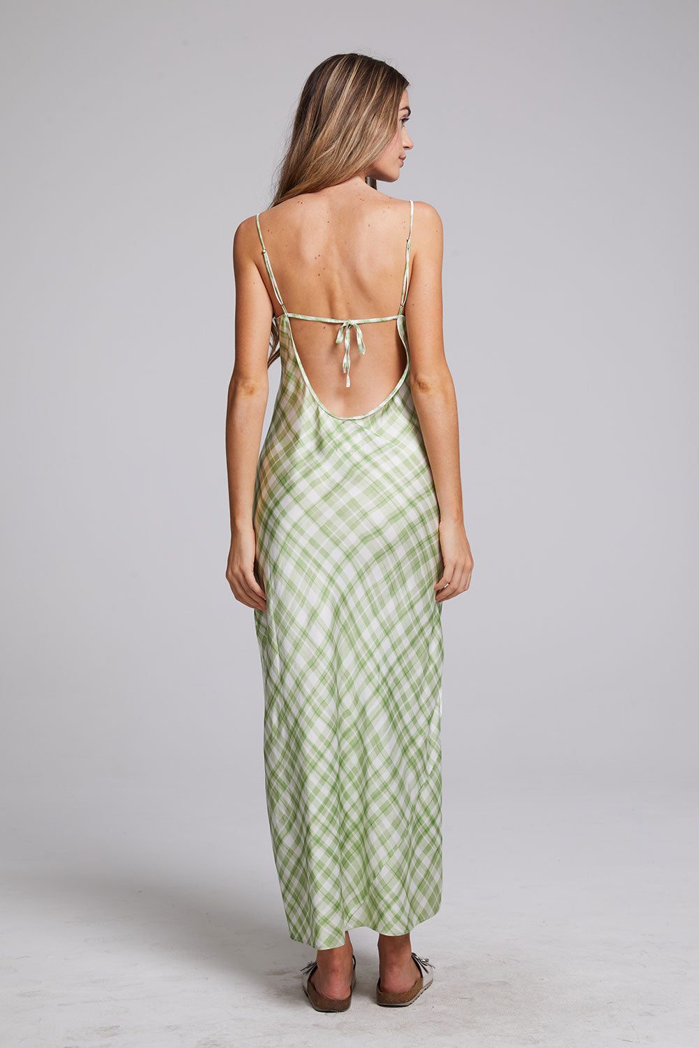 Quisisana Pistachio Maxi Dress WOMENS chaserbrand