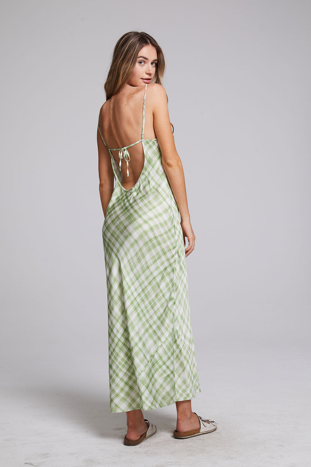 Quisisana Pistachio Maxi Dress WOMENS chaserbrand