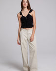 Alessia Black Blouse WOMENS chaserbrand