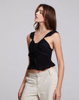 Alessia Black Blouse WOMENS chaserbrand