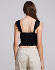 Alessia Black Blouse WOMENS chaserbrand