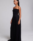 Anita Black Maxi Dress WOMENS chaserbrand