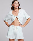 Bria Aqua Glass Tee WOMENS chaserbrand