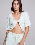 Bria Aqua Glass Tee WOMENS chaserbrand