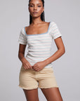 Sambuco Como Stripe Tee WOMENS chaserbrand
