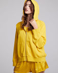 Yaro Mimosa Zip Up Sweatshirt WOMENS chaserbrand