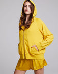Yaro Mimosa Zip Up Sweatshirt WOMENS chaserbrand