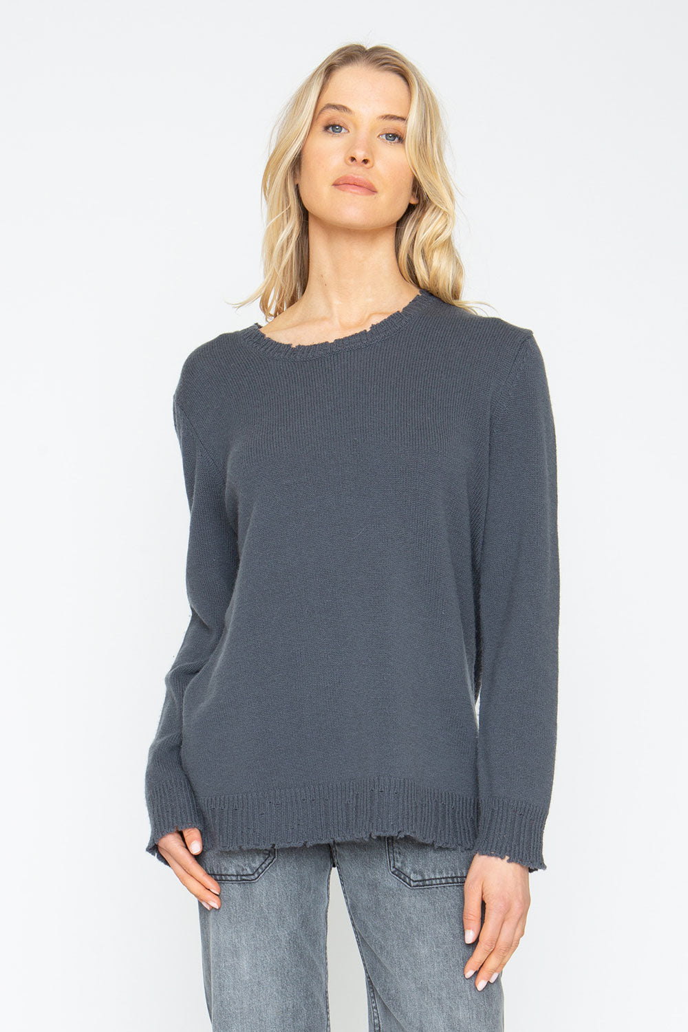 Charbon Oversize Sweater Womens chaserbrand