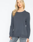 Charbon Oversize Sweater Womens chaserbrand
