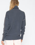 Turtle Sweater - Charbon Womens chaserbrand