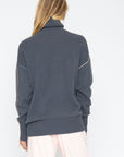 Turtle Sweater - Charbon Womens chaserbrand