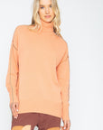 Turtle Sweater - Persimon Womens chaserbrand