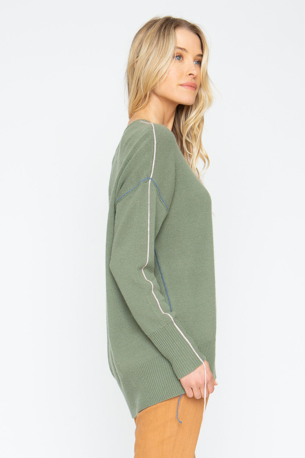 Bubble Sweater - Moss Womens chaserbrand