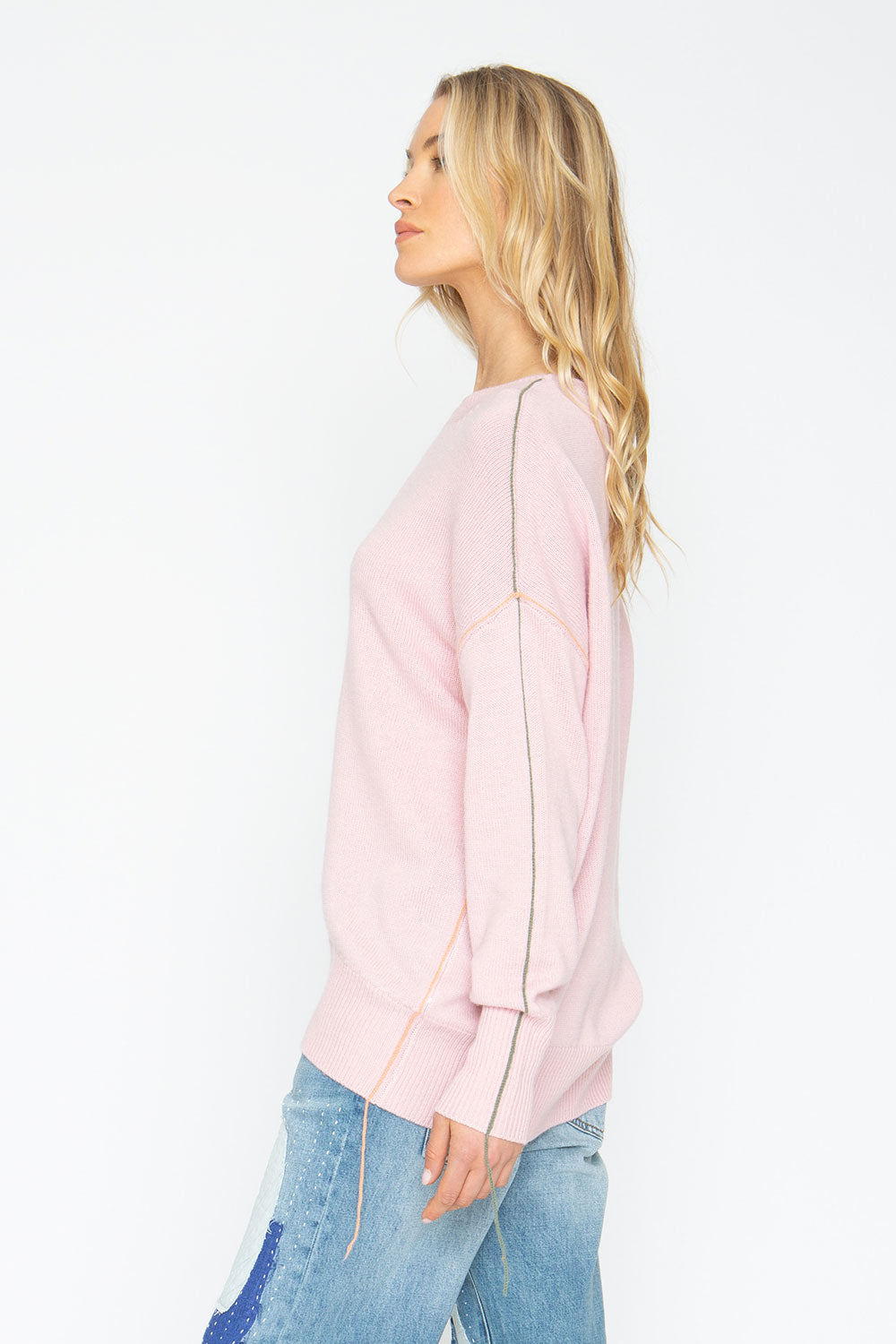 Bubble Sweater - Powder Pink Womens chaserbrand