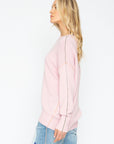 Bubble Sweater - Powder Pink Womens chaserbrand