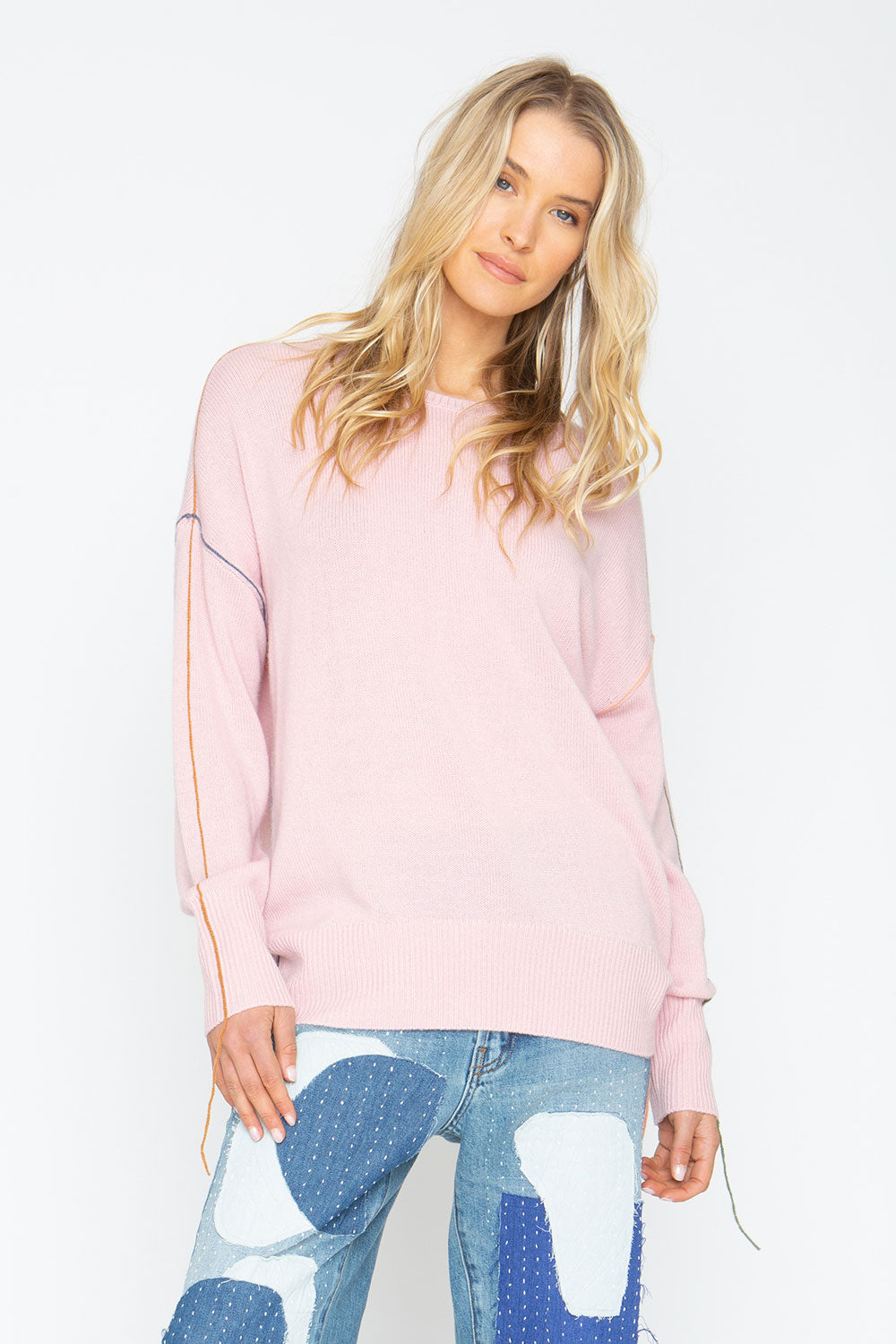 Bubble Sweater - Powder Pink Womens chaserbrand