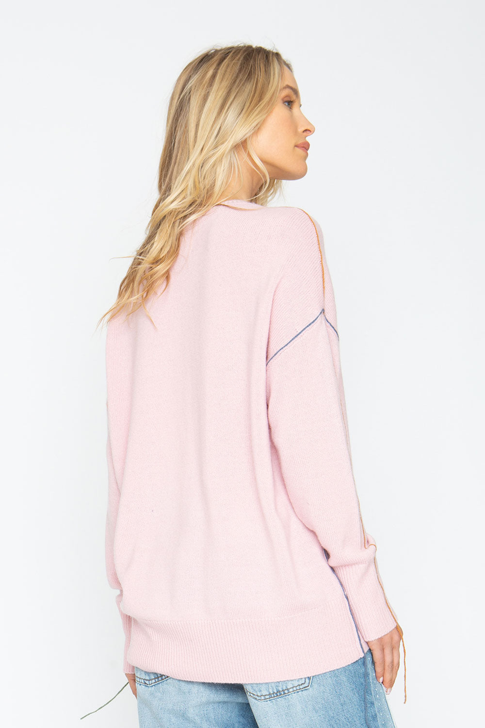 Bubble Sweater - Powder Pink Womens chaserbrand
