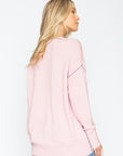 Bubble Sweater - Powder Pink Womens chaserbrand
