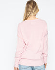 Bubble Sweater - Powder Pink Womens chaserbrand