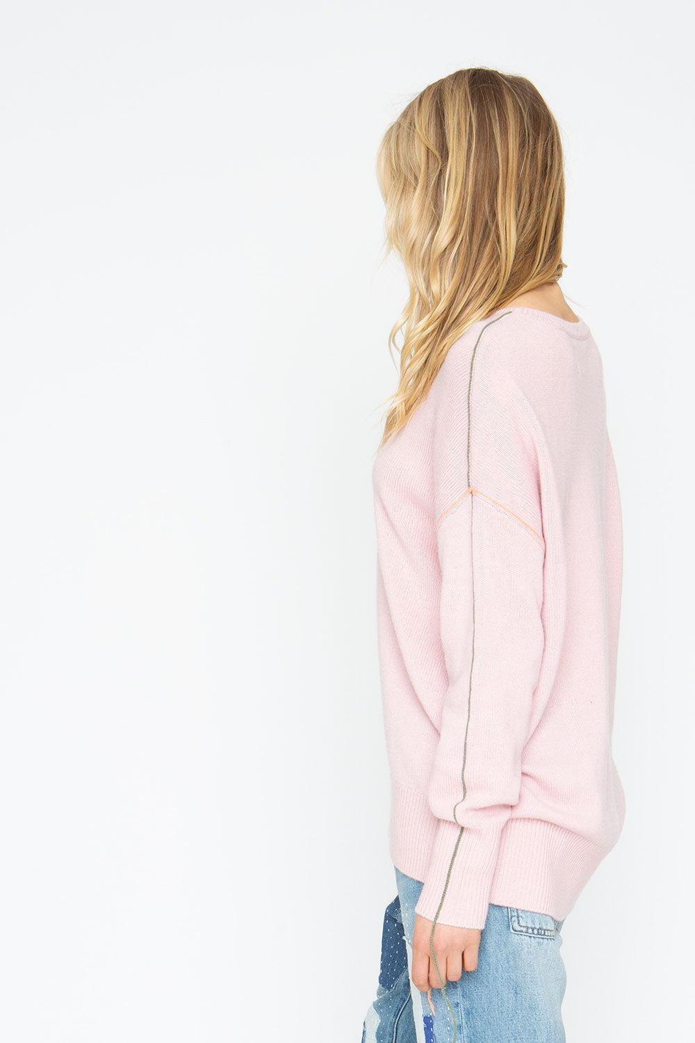 Bubble Sweater - Powder Pink Womens chaserbrand