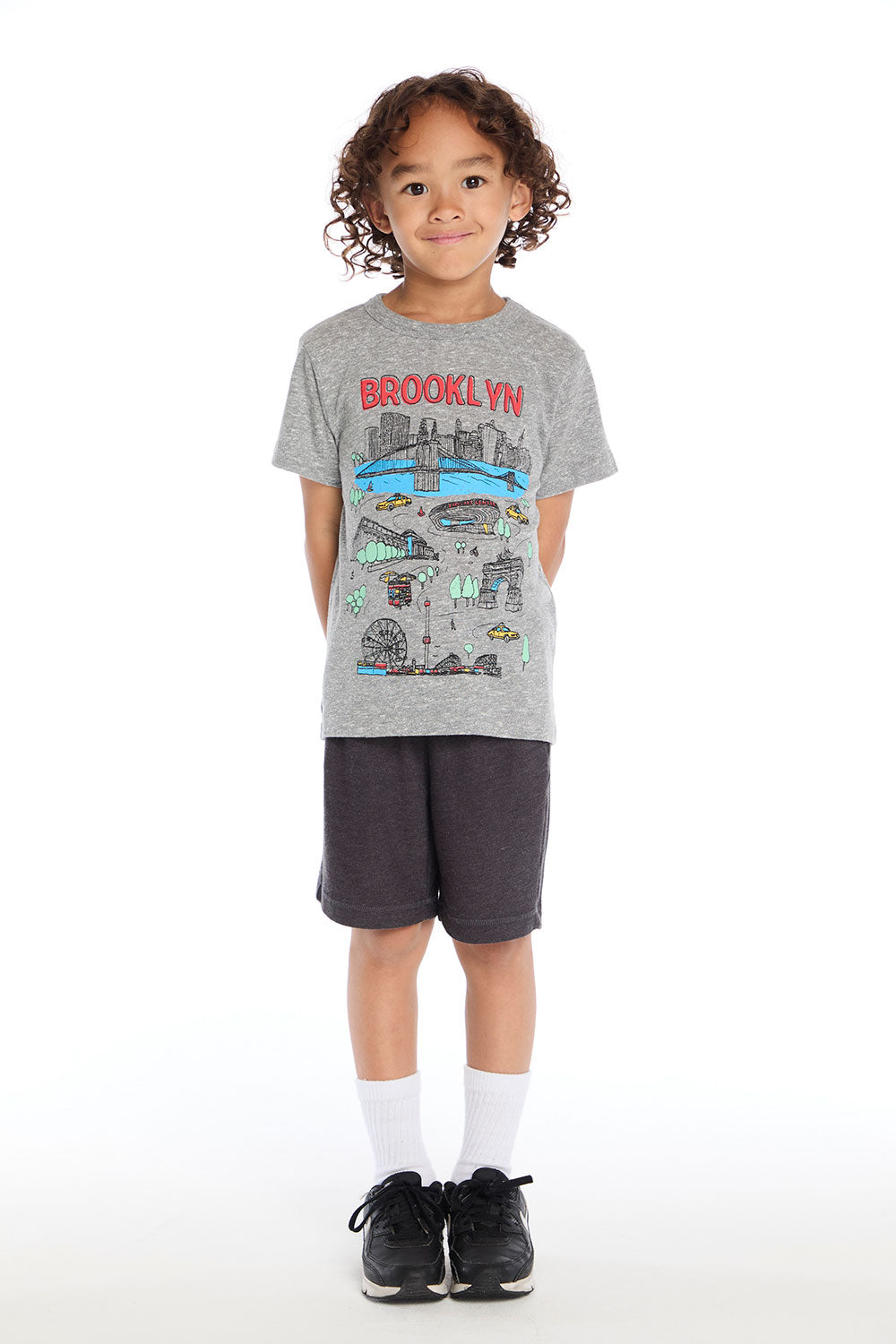Brooklyn Crew Neck Short Sleeve Tee Boys chaserbrand