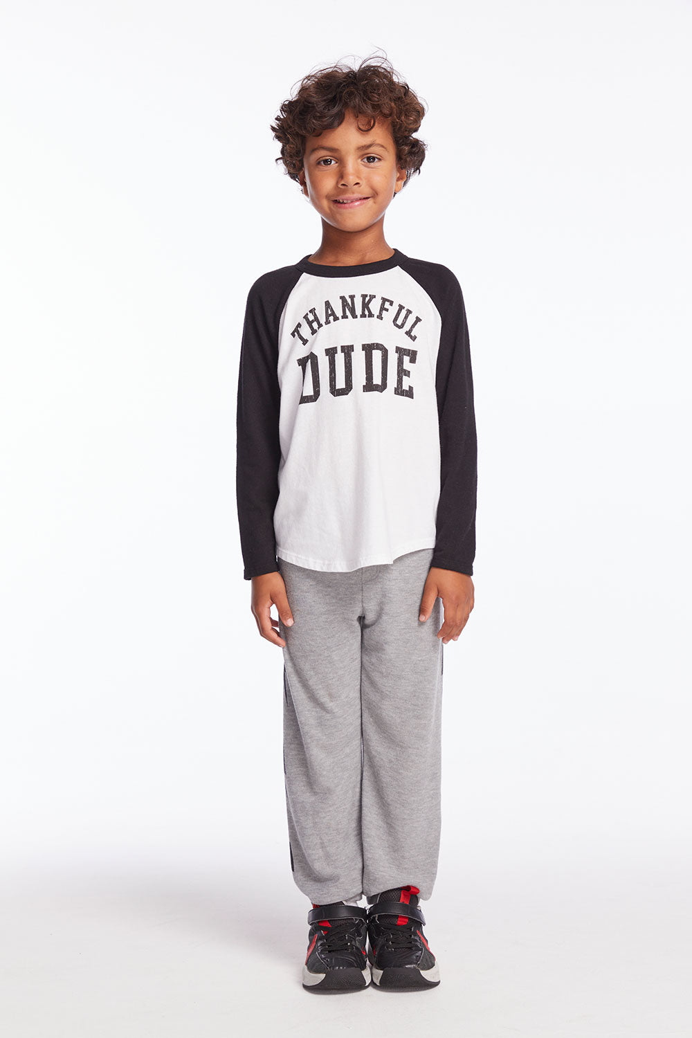 Thankful Dude Boys Baseball Tee Boys chaserbrand