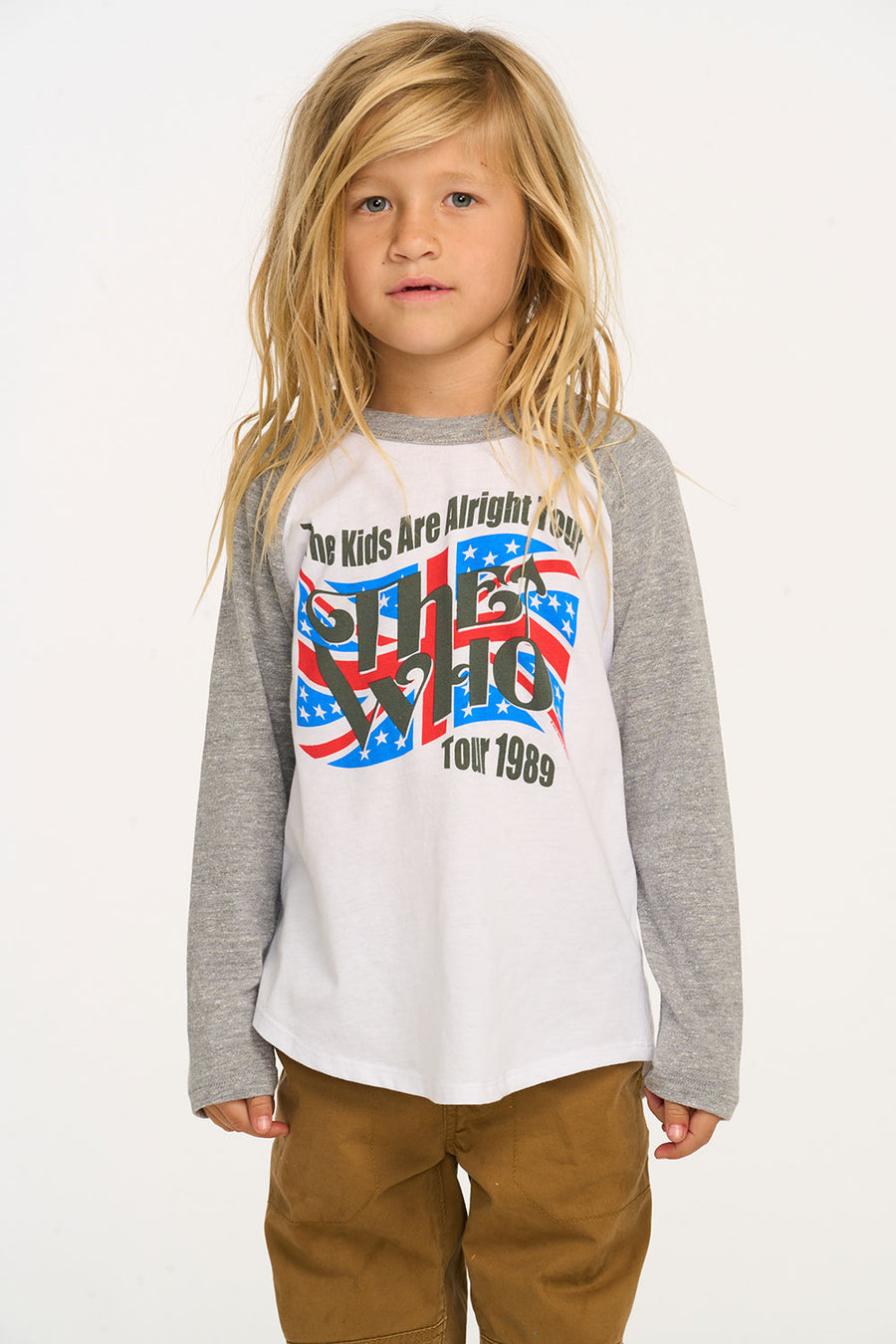 The Who The Kids Are Alright Tour Baseball Tee BOYS chaserbrand