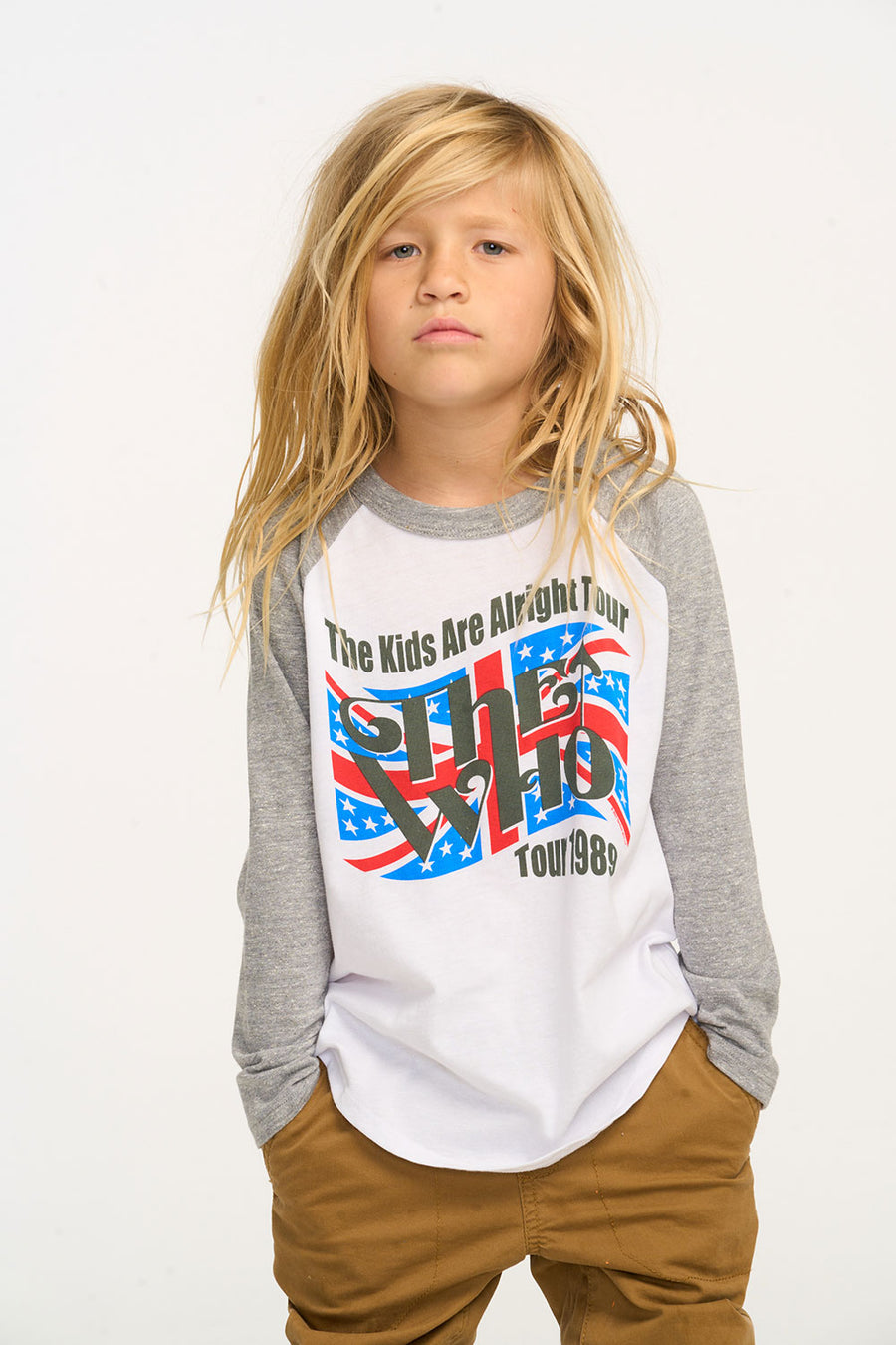 The Who The Kids Are Alright Tour Baseball Tee BOYS chaserbrand