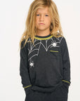 Spider Web Long Sleeve Top BOYS chaserbrand