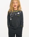 Spider Web Long Sleeve Top BOYS chaserbrand