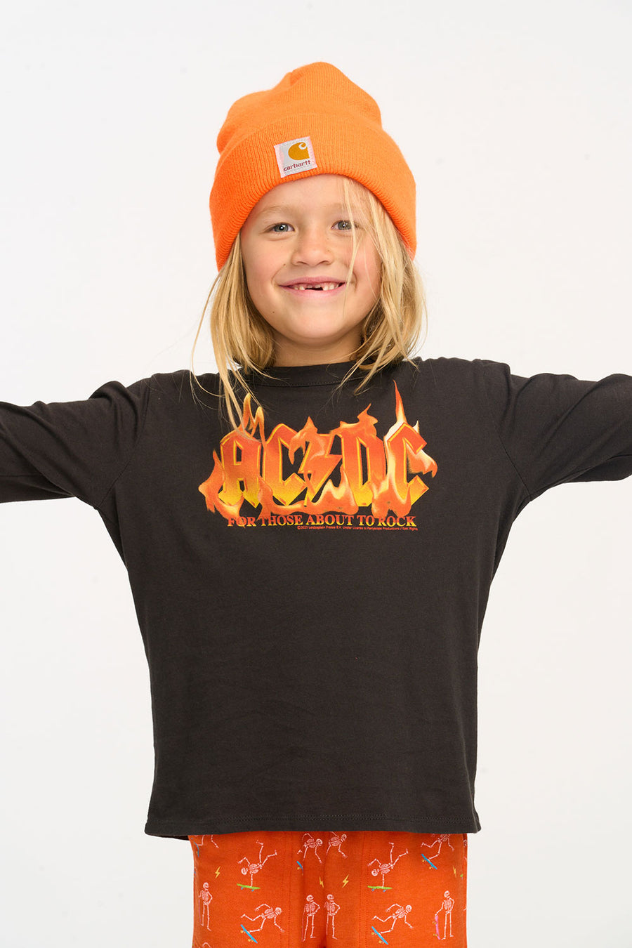 AC/DC For Those About To Rock Boys Long Sleeve BOYS chaserbrand