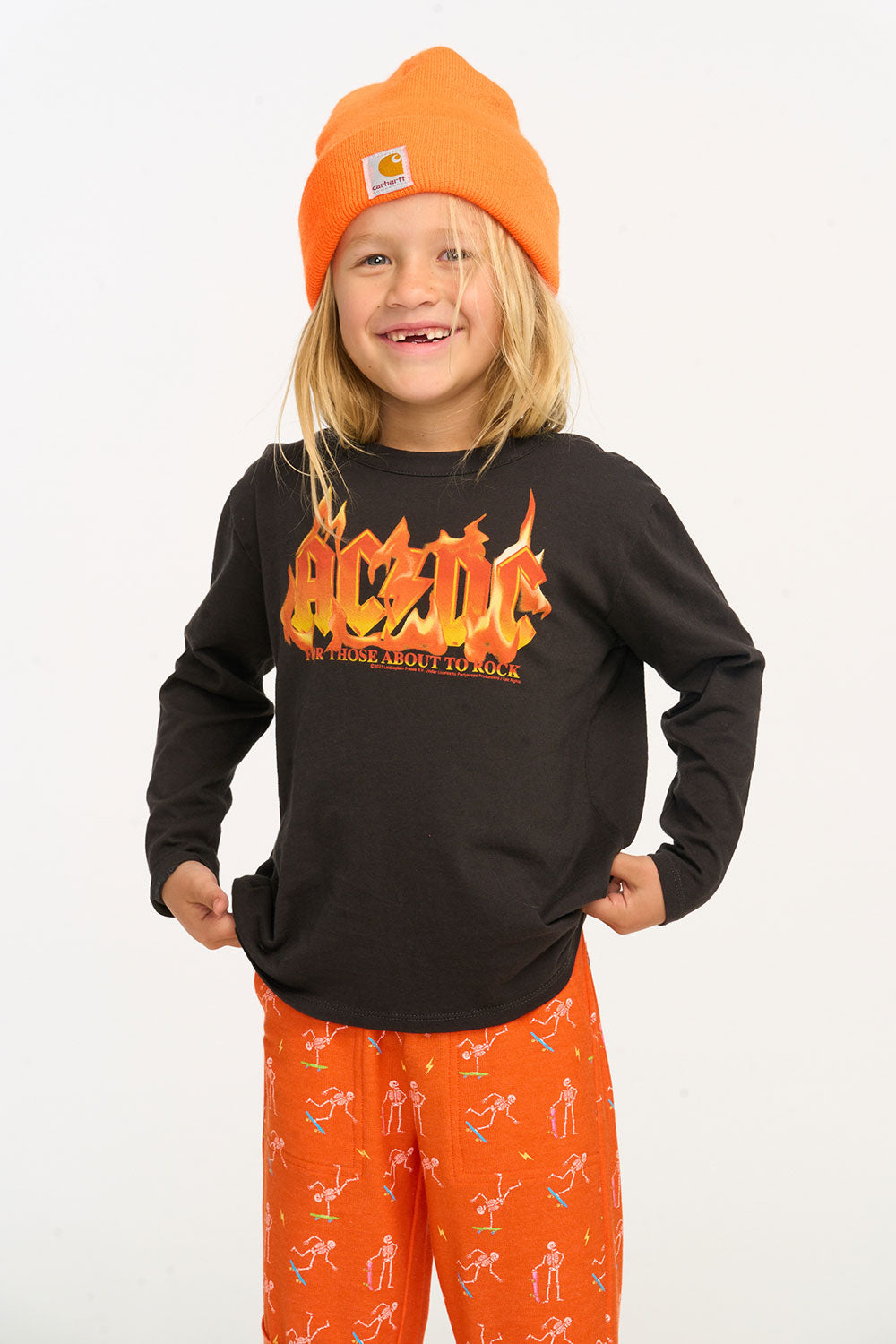 AC/DC For Those About To Rock Boys Long Sleeve BOYS chaserbrand